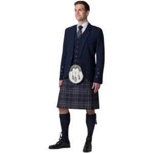 Tweed Jacket Kilt Outfit