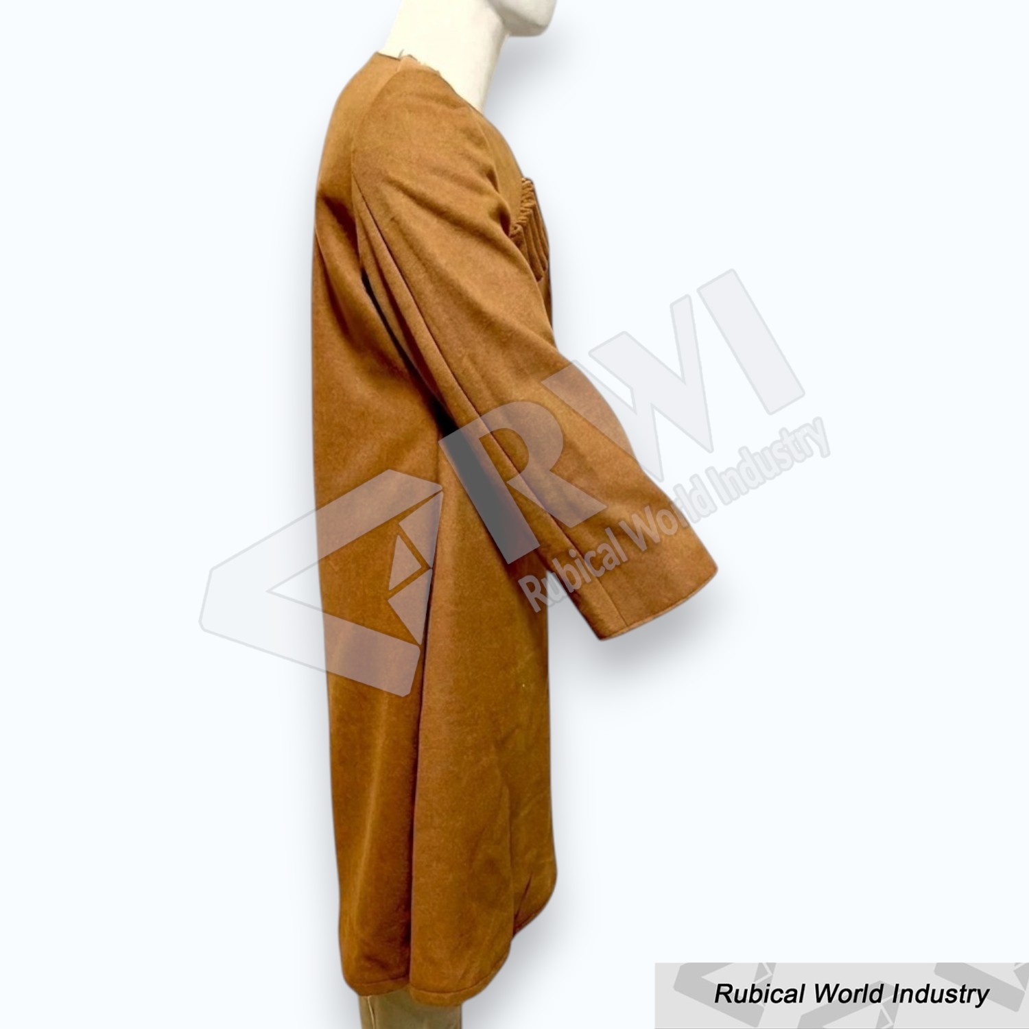 Newly Unisex Brown Wool Dream Cossack Georgian Cherkesk Chokha (2)