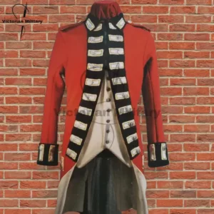 18th Century British Redcoat Wool Military Tailcoat