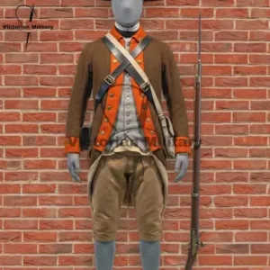 18th Century British Military Coat Handmade Wool