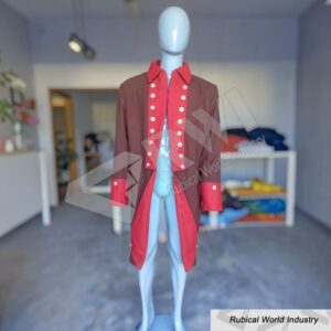 Men's Revolutionary War New York Wool Tailcoat