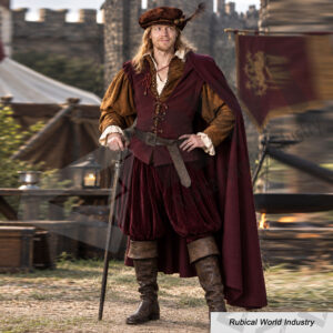 16th-Century Renaissance Nobleman Costume Historical Medieval Dress